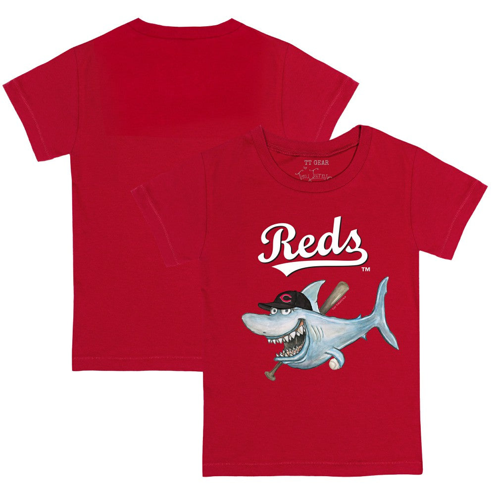 MLB Cincinnati Reds Tiny Turnip Youth Shark T-Shirt