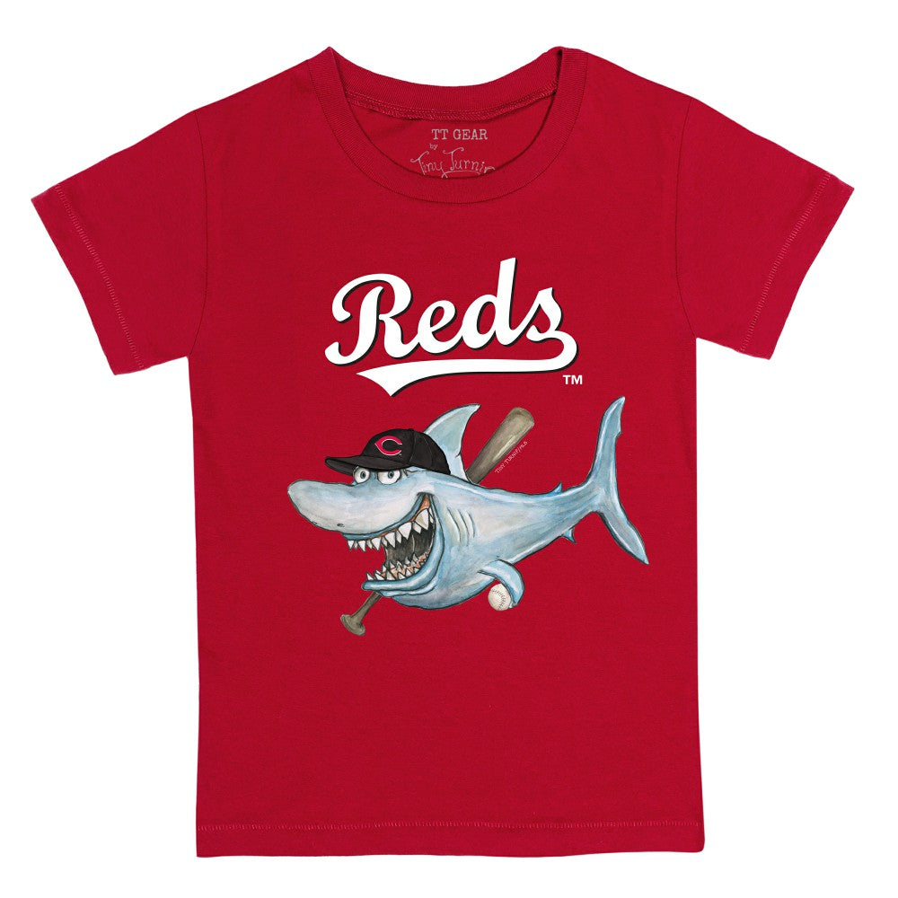 MLB Cincinnati Reds Tiny Turnip Youth Shark T-Shirt