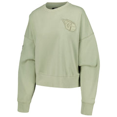 MLB Cleveland Guardians Pro Standard Women's Fleece Pullover Sweatshirt