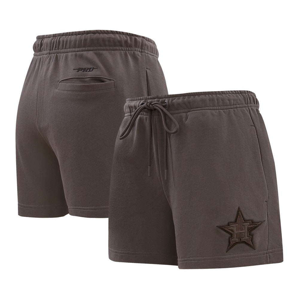 MLB Houston Astros Pro Standard Women's Neutral Fleece Shorts