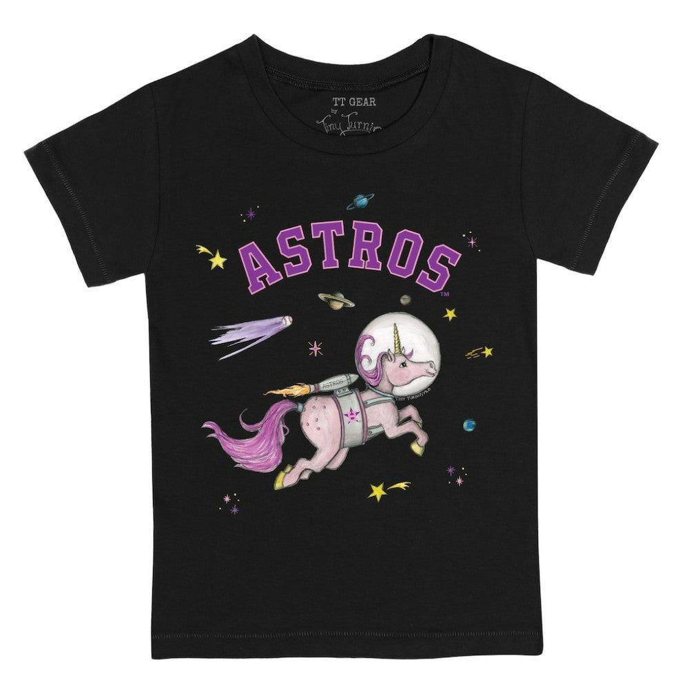 MLB Houston Astros Tiny Turnip Youth Space Unicorn T-Shirt
