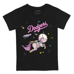 MLB Los Angeles Dodgers Tiny Turnip Youth Space Unicorn T-Shirt