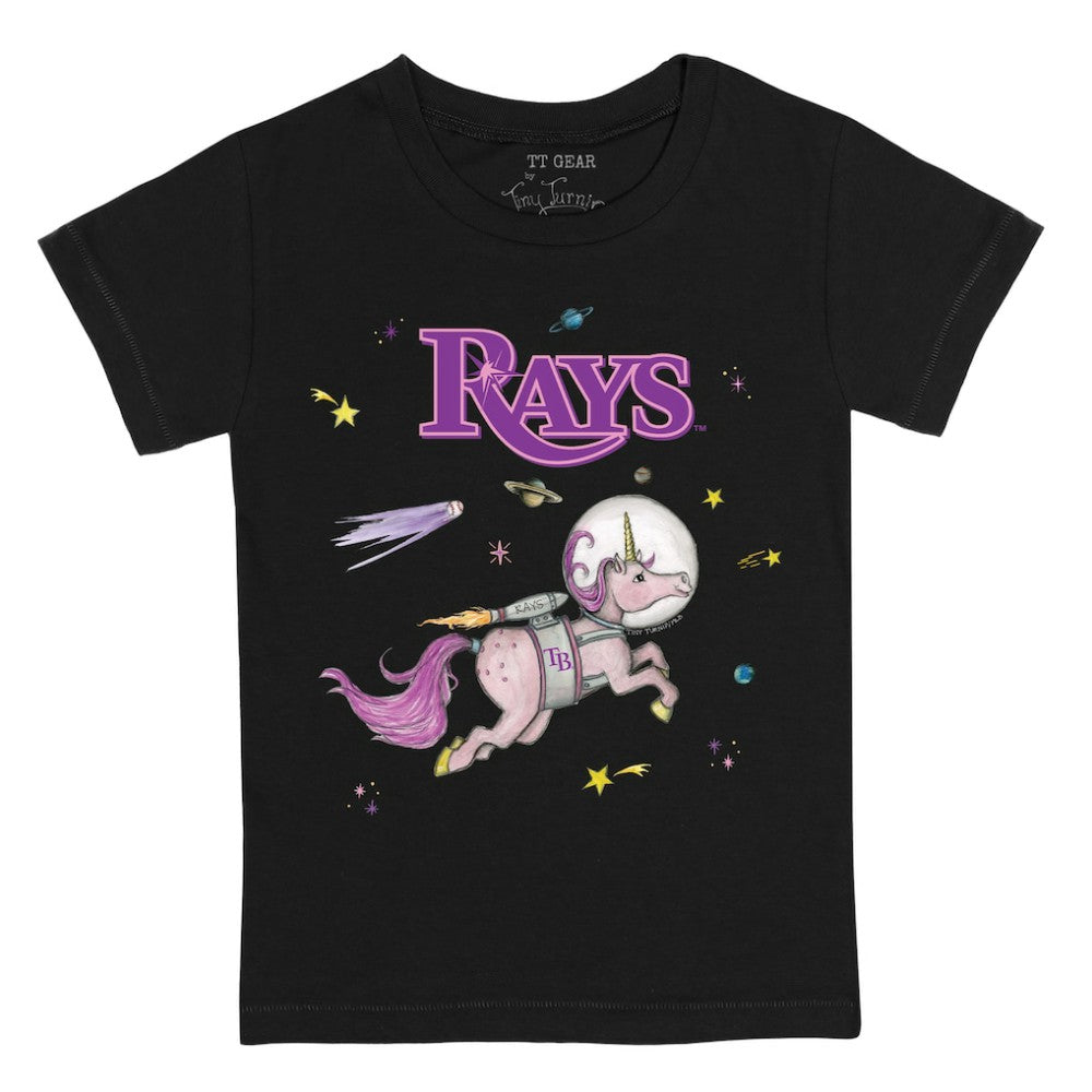 MLB Tampa Bay Rays Tiny Turnip Youth Space Unicorn T-Shirt