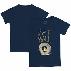 MLB Milwaukee Brewers Tiny Turnip Youth Spit Ball T-Shirt