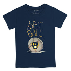 MLB Milwaukee Brewers Tiny Turnip Youth Spit Ball T-Shirt