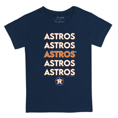 MLB Houston Astros Tiny Turnip Youth Stacked T-Shirt