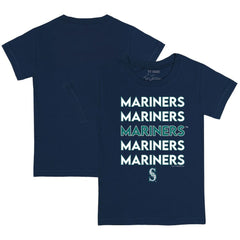 MLB Seattle Mariners Tiny Turnip Youth Stacked T-Shirt