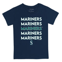MLB Seattle Mariners Tiny Turnip Youth Stacked T-Shirt