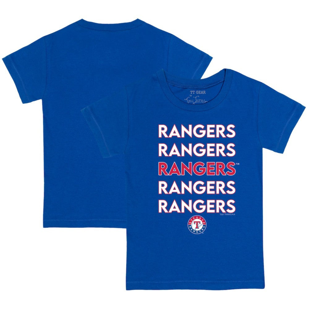 MLB Texas Rangers Tiny Turnip Youth Stacked T-Shirt