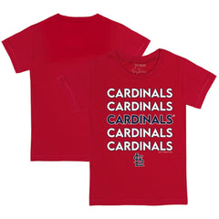 MLB St. Louis Cardinals Tiny Turnip Youth Stacked T-Shirt