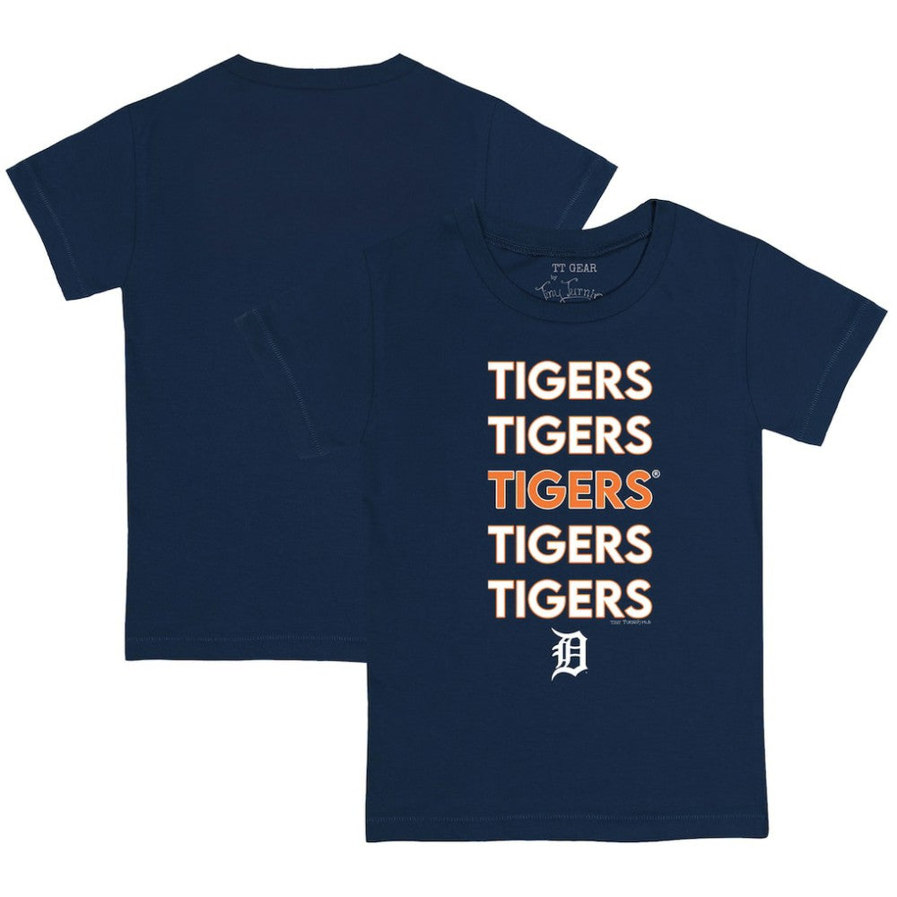 MLB Detroit Tigers Tiny Turnip Youth Stacked T-Shirt