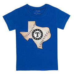 MLB Texas Rangers Tiny Turnip Youth State Outline T-Shirt