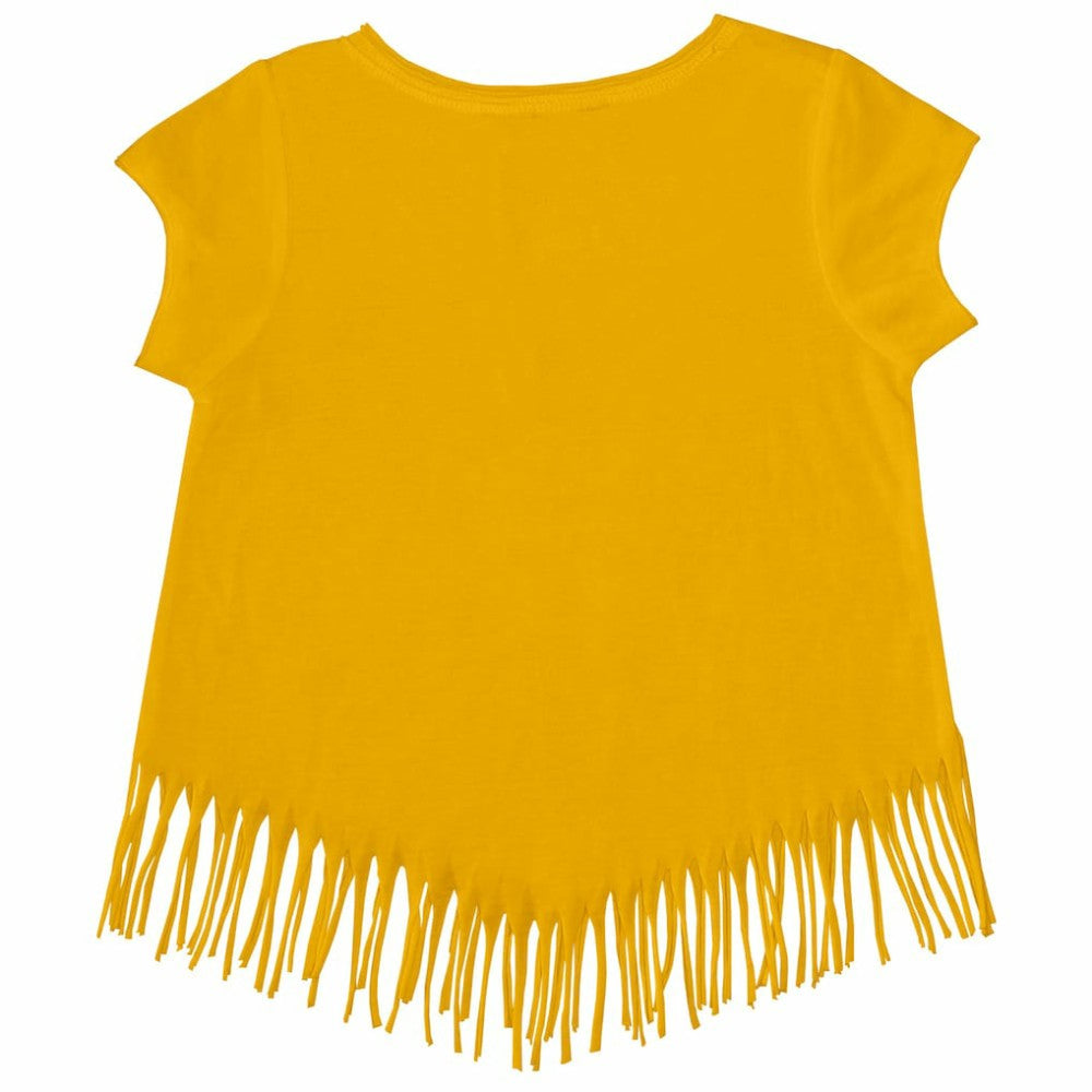 MLB San Diego Padres Tiny Turnip Girls Youth Stitched Baseball Fringe T-Shirt