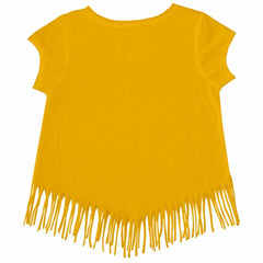 MLB San Diego Padres Tiny Turnip Girls Youth Stitched Baseball Fringe T-Shirt
