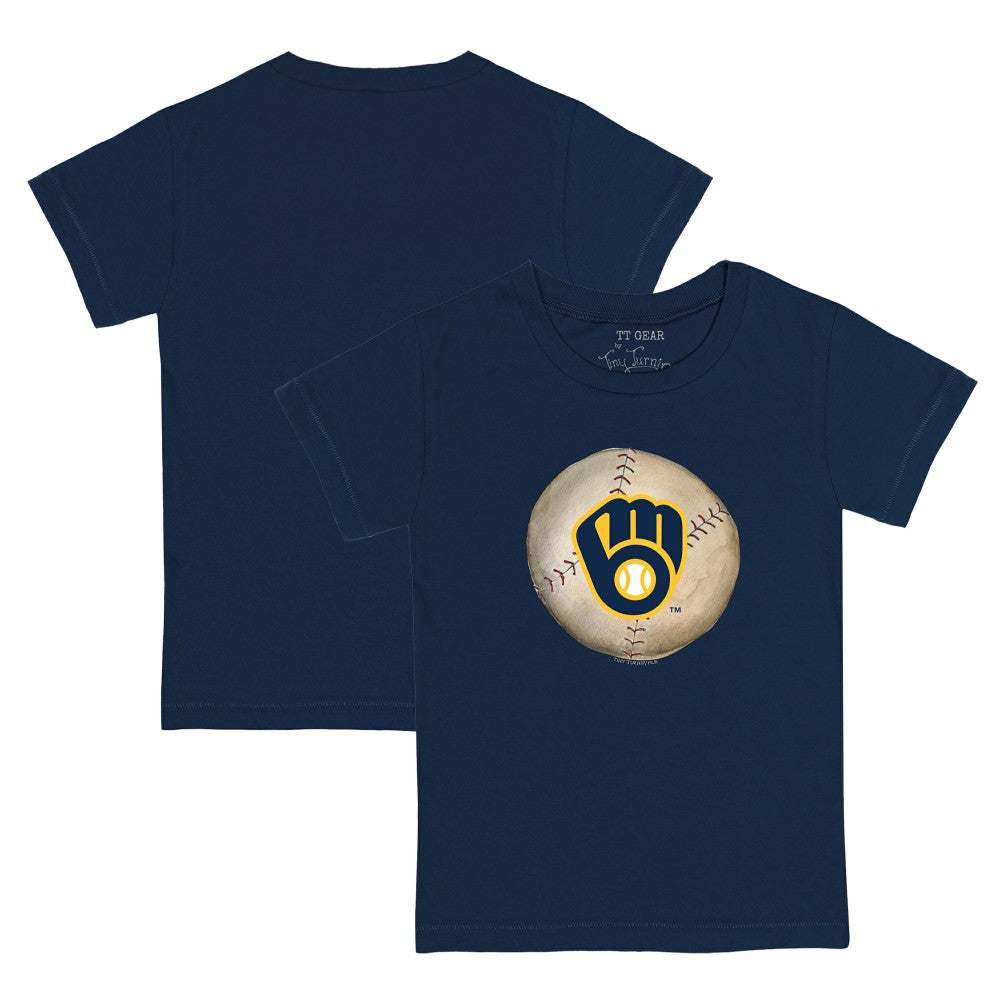 MLB Milwaukee Brewers Tiny Turnip Youth Stitched Baseball T-Shirt