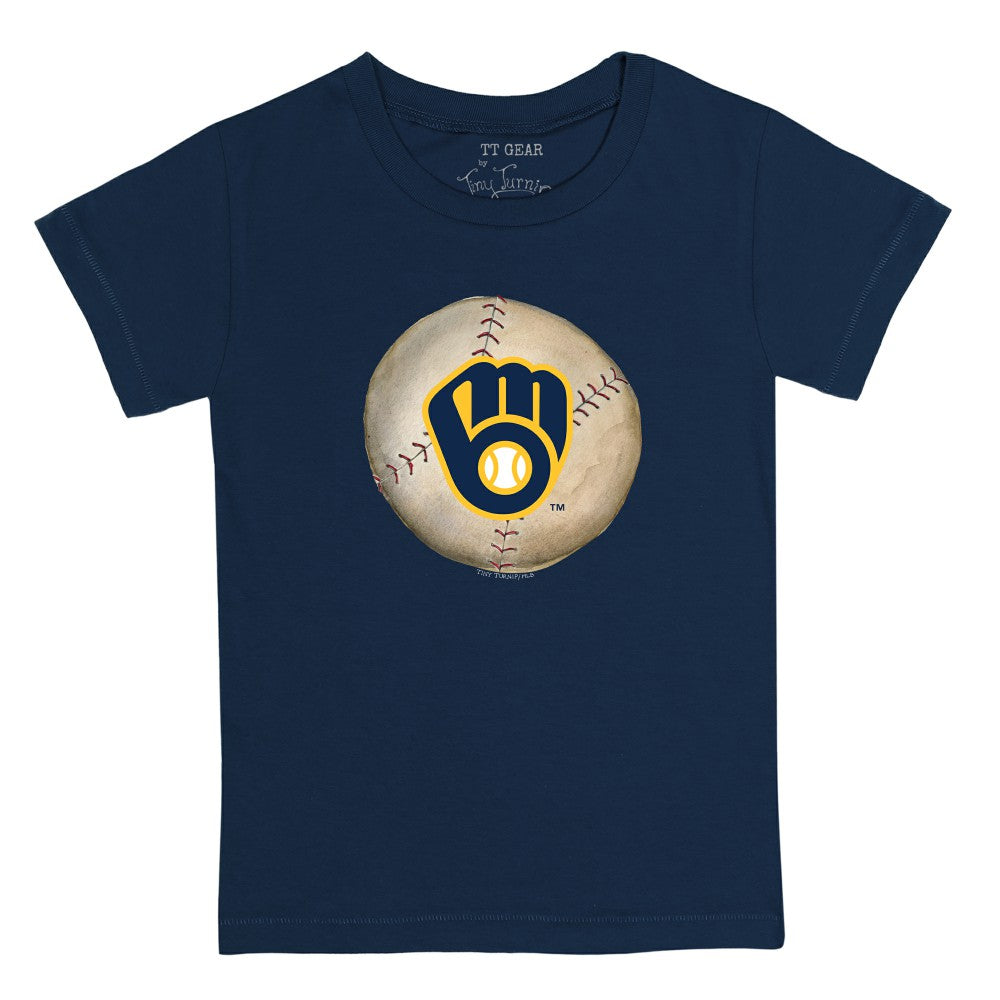 MLB Milwaukee Brewers Tiny Turnip Youth Stitched Baseball T-Shirt