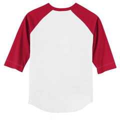 MLB Cincinnati Reds Tiny Turnip Youth Stitched Baseball 3/4-Sleeve Raglan T-Shirt