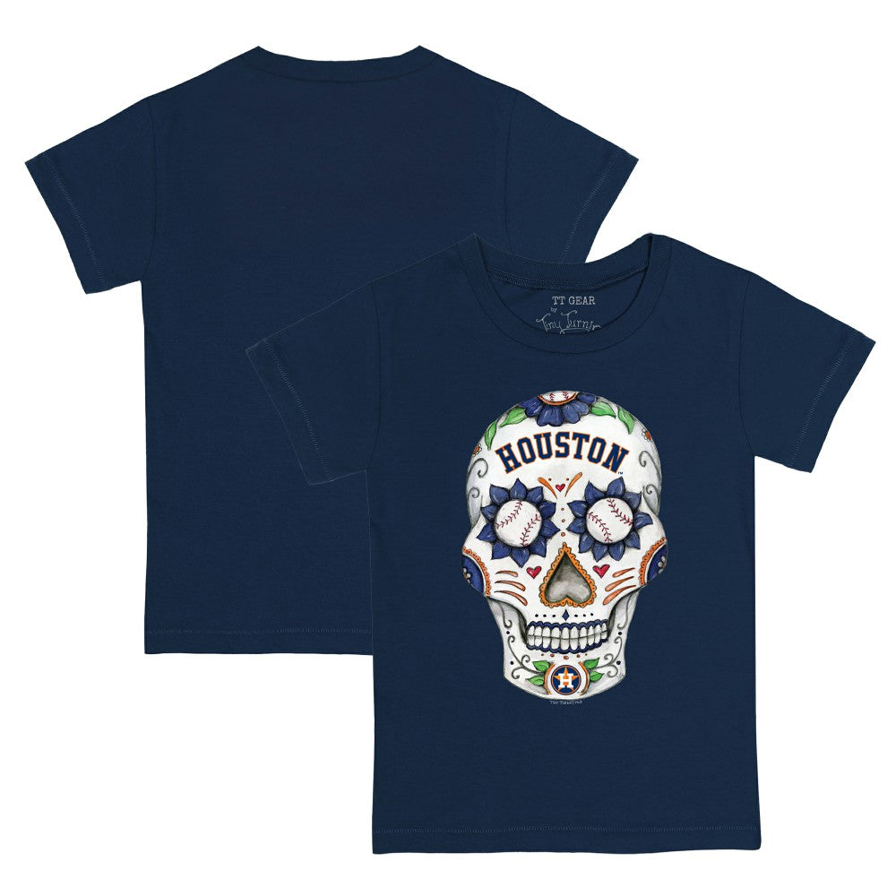 MLB Houston Astros Tiny Turnip Youth Sugar Skull T-Shirt