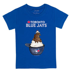 MLB Toronto Blue Jays Tiny Turnip Youth Sundae Helmet T-Shirt