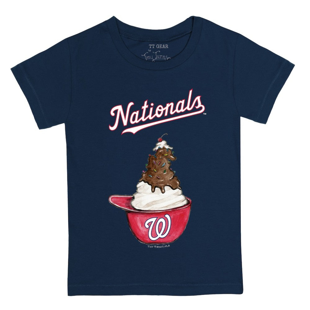 MLB Washington Nationals Tiny Turnip Youth Sundae Helmet T-Shirt