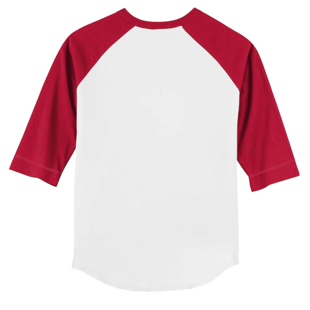 MLB Boston Red Sox Tiny Turnip Youth TT Rex 3/4-Sleeve Raglan T-Shirt