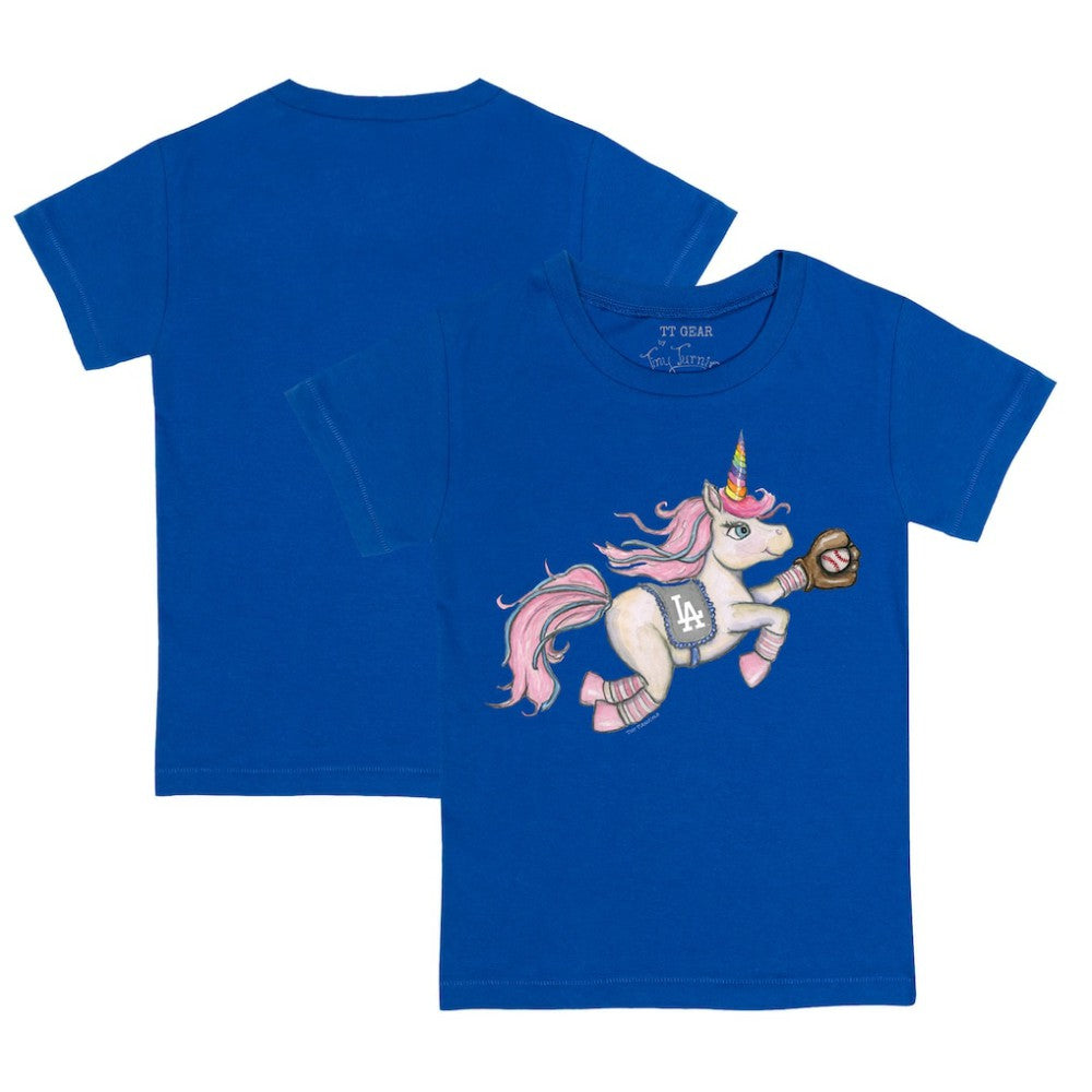 MLB Los Angeles Dodgers Tiny Turnip Youth Unicorn T-Shirt