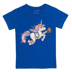 MLB Los Angeles Dodgers Tiny Turnip Youth Unicorn T-Shirt
