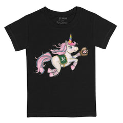 MLB Athletics Tiny Turnip Youth Unicorn T-Shirt