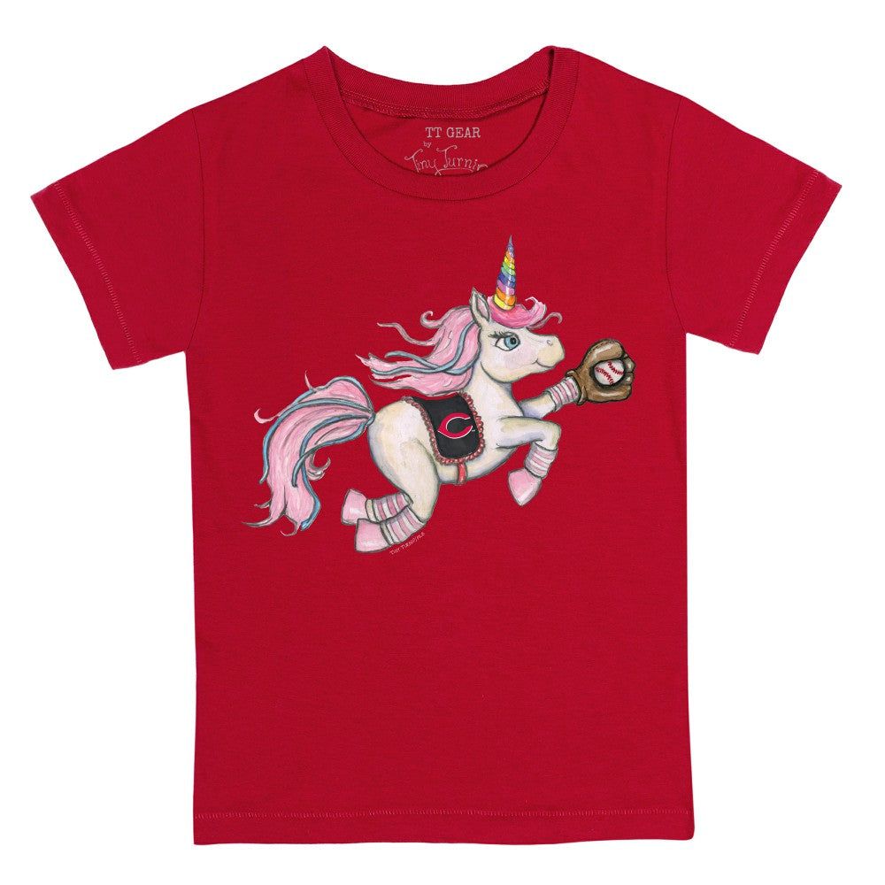 MLB Cincinnati Reds Tiny Turnip Youth Unicorn T-Shirt