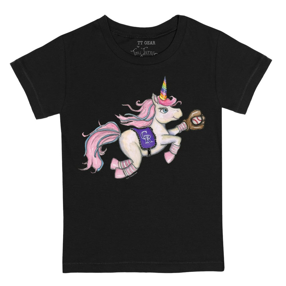 MLB Colorado Rockies Tiny Turnip Youth Unicorn T-Shirt