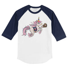 MLB Minnesota Twins Tiny Turnip Youth Unicorn 3/4-Sleeve Raglan T-Shirt