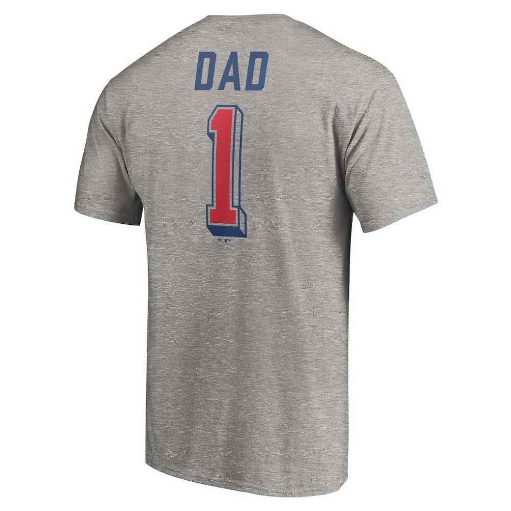 MLB Chicago Cubs Number One Dad T-Shirt
