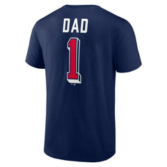 MLB Cleveland Guardians Number One Dad Team Logo T-Shirt