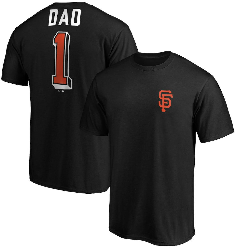 MLB San Francisco Giants Number One Dad T-Shirt