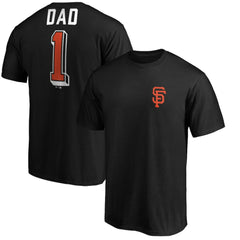 MLB San Francisco Giants Number One Dad T-Shirt