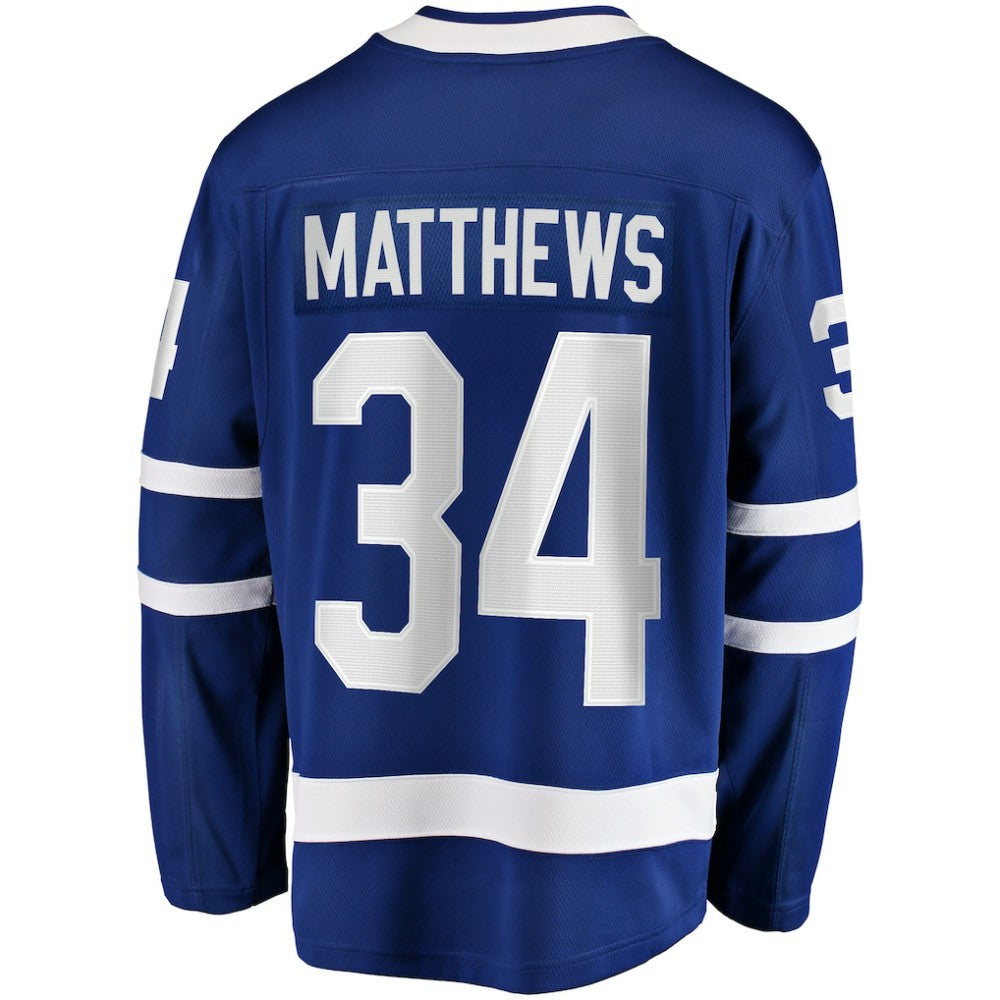 NHL Blue Auston Matthews Toronto Maple Leafs Fanatics Home Breakaway Jersey