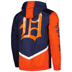 MLB Detroit Tigers Mitchell & Ness Undeniable Full-Zip Hoodie Windbreaker Jacket