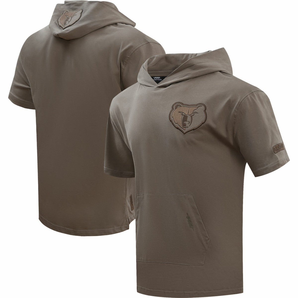 NBA Memphis Grizzlies Pro Standard Neutrals Short Sleeve Pullover Hoodie