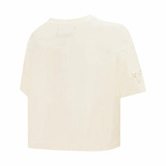 NBA Chicago Bulls Pro Standard Women's Neutral Boxy Crop T-Shirt sale