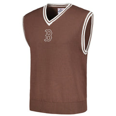 MLB Boston Red Sox PLEASURES Knit V-Neck Pullover Sweater Vest