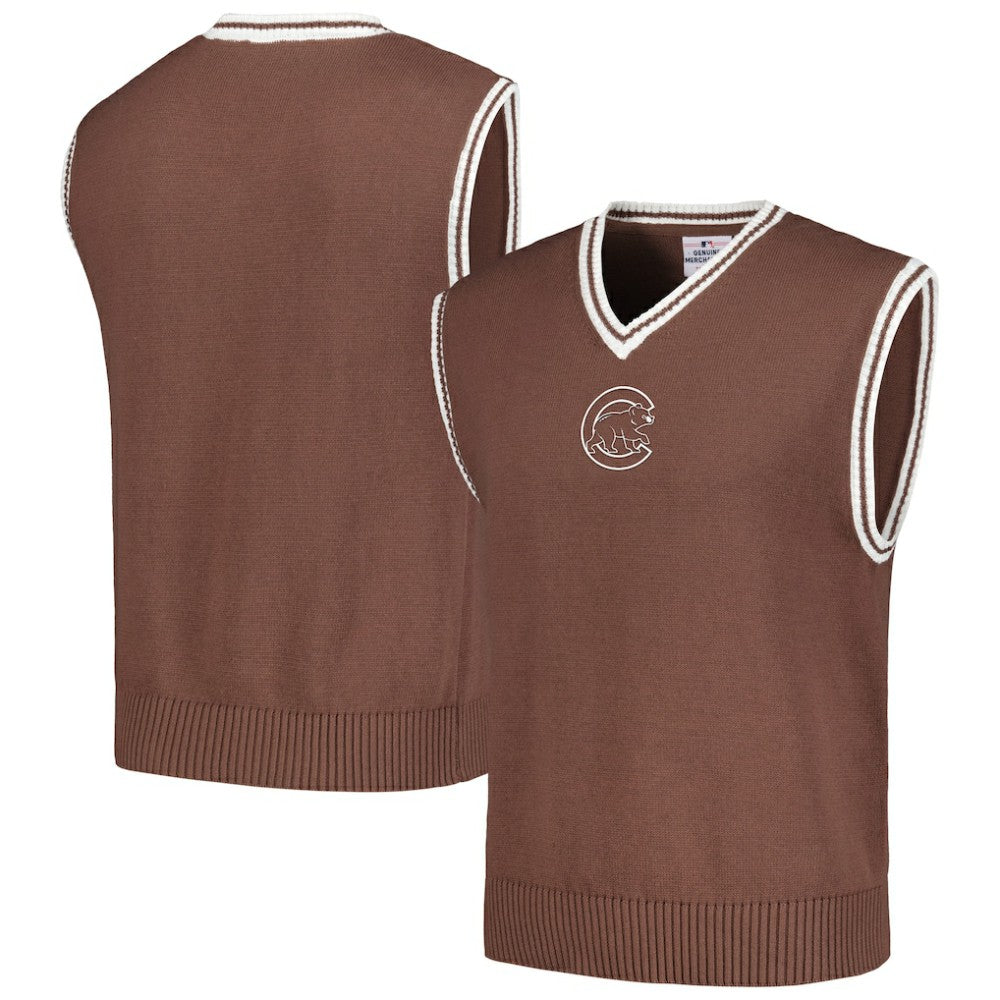 MLB Chicago Cubs PLEASURES Knit V-Neck Pullover Sweater Vest