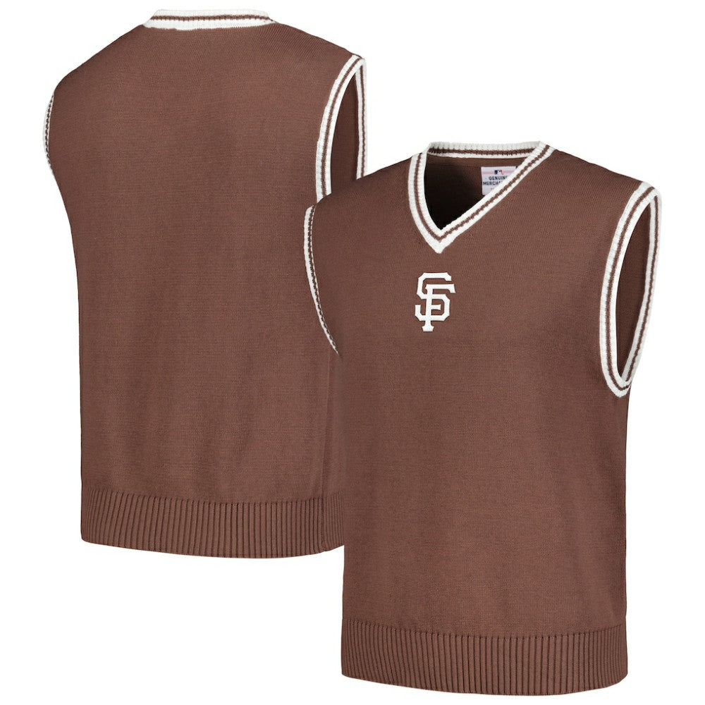 MLB San Francisco Giants PLEASURES Knit V-Neck Pullover Sweater Vest