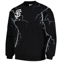 MLB San Francisco Giants PLEASURES Lightning Crewneck Pullover Sweatshirt