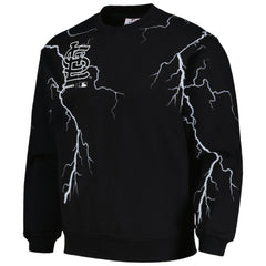 MLB St. Louis Cardinals PLEASURES Lightning Crewneck Pullover Sweatshirt