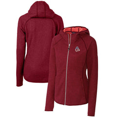 MLB Baltimore Orioles Cutter & Buck Women's Americana Logo Mainsail Sweater-Knit Full-Zip Hoodie