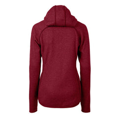MLB Pittsburgh Pirates Cutter & Buck Women's Americana Logo Mainsail Sweater-Knit Full-Zip Hoodie