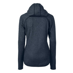 MLB New York Yankees Cutter & Buck Women's Americana Logo Mainsail Sweater-Knit Full-Zip Hoodie
