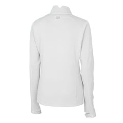 MLB San Francisco Giants Cutter & Buck Women's Americana Logo DryTec Traverse Stretch Quarter-Zip Pullover Top