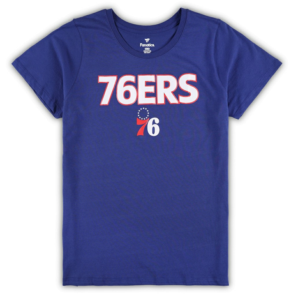 NBA Philadelphia 76ers Women's Plus Size T-Shirt & Shorts Combo Set