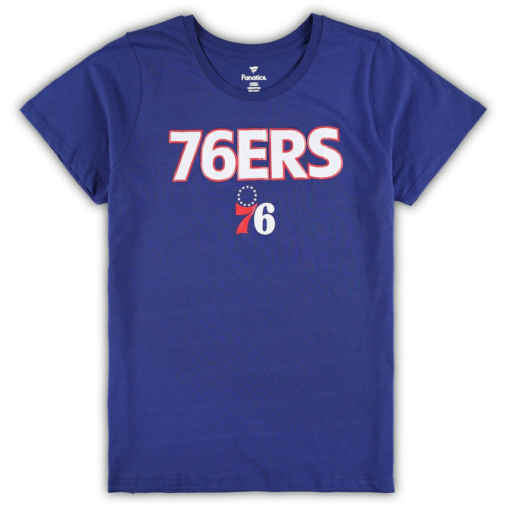 NBA Philadelphia 76ers Women's Plus Size T-Shirt & Shorts Combo Set